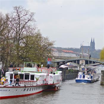 Parník Vyšehrad - zahajovací plavba 2013