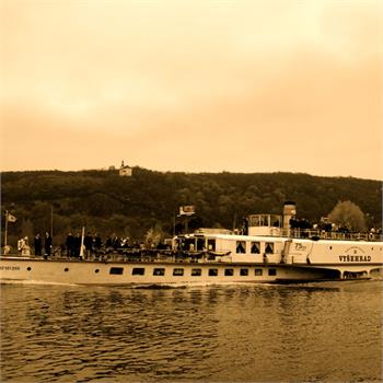 Parník Vyšehrad - 75. narozeniny